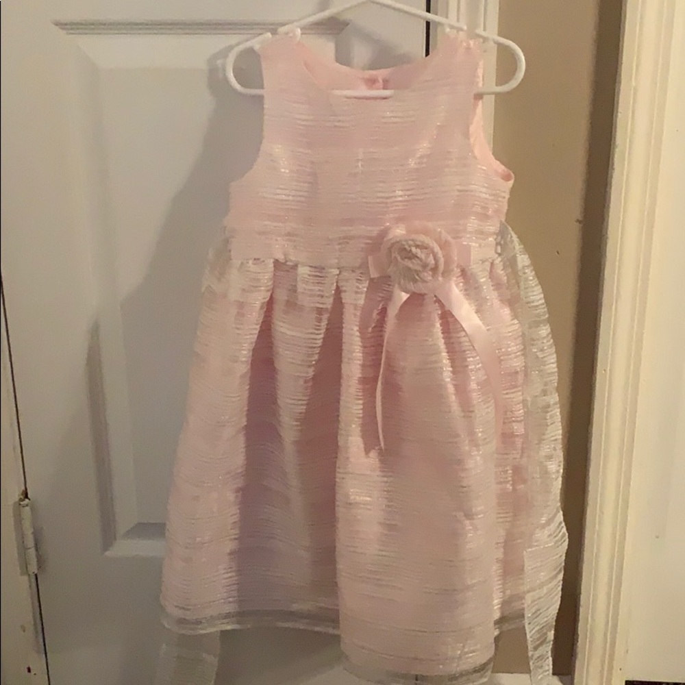 Pink Holiday Dress size 5